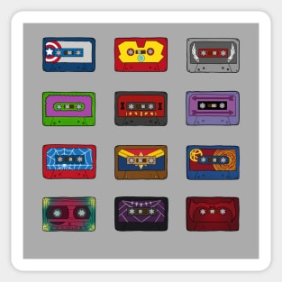 Superhero Mixtape Sticker